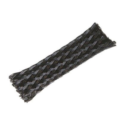 TRESA (PIELE DE SARPE) 6-16 NEGRU 1metru liniar