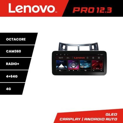 Navigatie Toyota Yaris 2008-2011 K-YARIS08 Lenovo PRO 4+64 12.3 inch qled android 4G DSP gps internet
