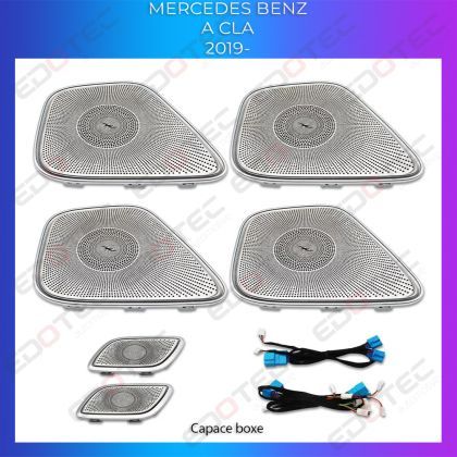Capace difuzoare NIGHTVIBE sistem Berlin fara lumini Mercedes A W177 CLA W118 control pe sistemul original sau telefon