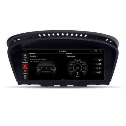 Navigatie BMW Seria 3/5 cu CIC E60-CIC-QUALCOMM cu Android 10 4G 4+32GB Internet GPS
