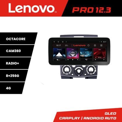 Navigatie Ford Ranger Mazda BT50 2007-2012 K-RANGER Lenovo PRO 8+256 12.3 inch qled android 4G DSP gps internet