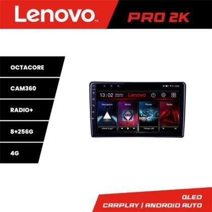 Navigatie Fiat Tipo 2015-2021 Lenovo Kit-TIPO 8 core QLED 2K 8+256 360 Android Waze USB Navigatie Internet Youtube Radio