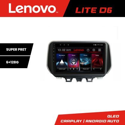 Navigatie Hyundai Tucson 2019 Lenovo Kit-1135 8 core 6+128 GB Android Waze USB Navigatie Internet Youtube Radio