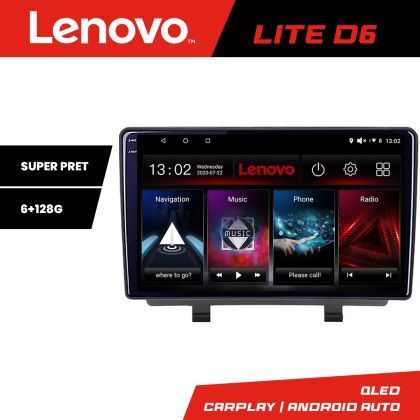 Navigatie Opel Zafira C 2011-2019 Lenovo QLED Octa core 6+128 DSP Wifi 5Ghz Android radio gps internet KIT-zafira-c+LITE-9-6+128