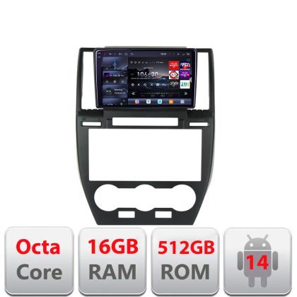 Navigatie LandRover Freelander 2 2006-2012 Edotec Kit-freelander2 8 core QLED 2K 16+512GB 360 Android Waze USB Navigatie Internet Youtube Radio