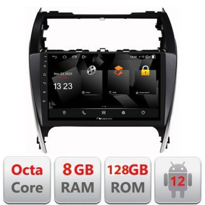 Navigatie Toyota Camry 2012-2018 Android radio gps internet 8+128 carplay android auto