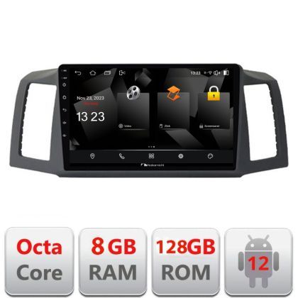 Navigatie Jeep Grand Cherokee 2008-2010 Android radio gps internet 8+128 carplay android auto