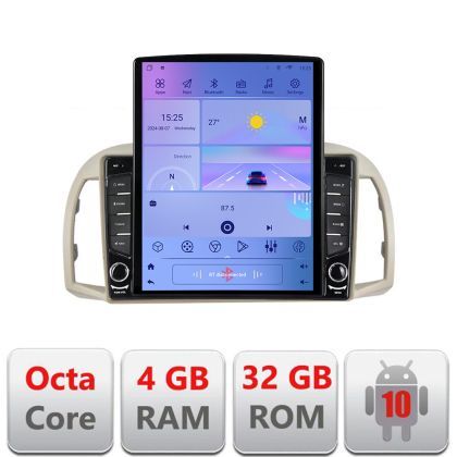 Navigatie Nissan Micra 2002-2010 Android radio gps internet  Octa Core 4+64 LTE KIT-micra2003+EDT-E709