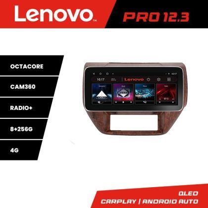 Navigatie Nissan Patrol 2005-2011 Lenovo PRO 8+256 12.3 inch qled android 4G DSP gps internet Kit-patrol