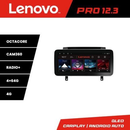 Navigatie Mercedes SLK 2004-2011 K-SLK Lenovo PRO 4+64 12.3 inch qled android 4G DSP gps internet