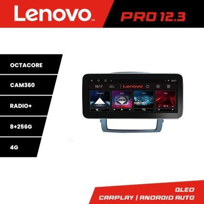 Navigatie Kia Sorento 2006-2009 Lenovo PRO 8+256 12.3 inch qled android 4G DSP gps internet  Kit-sorento2002+EDT-E70