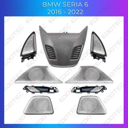 Lumini Ambientale NIGHTVIBE BMW Seria 6 2016 - 2022 capace boxe iluminate control din telefon sau sistemul original