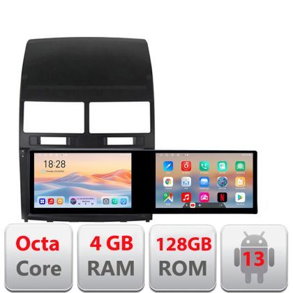 Navigatie VW Touareg 2004-2011 Edotec 8 core 4+128 10.5 inch Incell 1K android Wifi 5Ghz gps internet