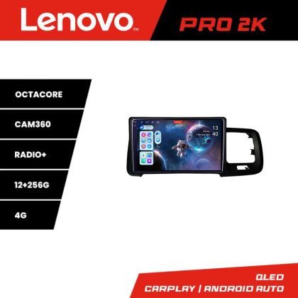 Navigatie Volvo S60 2014-2018 cu sistem Sensus Connect Lenovo Kit-s60-14 8 core QLED 2K 12+256 360 Android Waze USB Navigatie Internet Youtube R