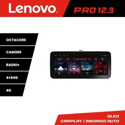 Navigatie Toyota Avensis 2009-2015 K-TY12 Lenovo PRO 4+64 12.3 inch qled android 4G DSP gps internet  Q