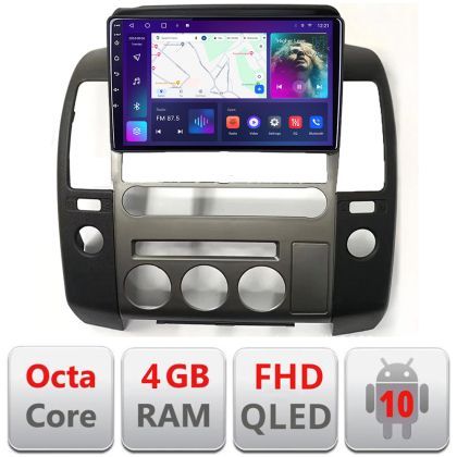 Navigatie dedicata Edonav Nissan Patfinder Navara Android radio gps internet 2+32 carplay android auto KIT-nav-oem+EDT-E309v3