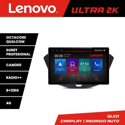 Navigatie Ford Transit N-845 ecran 13" 2K 8+128 Android Waze USB Navigatie 4G 360 Toslink Youtube Rad