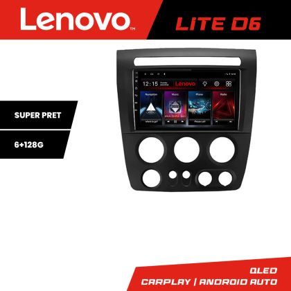 Navigatie Hummer H3 8 core 6+128 GB Android Waze USB Navigatie Internet Youtube Radio Lenovo