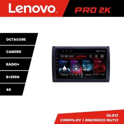 Navigatie Fiat Stilo Lenovo Kit-STILO 8 core QLED 2K 8+256 360 Android Waze USB Navigatie Internet Youtube Radio