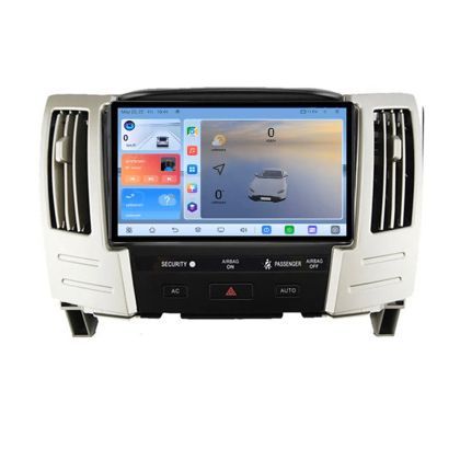 Navigatie Lexus RX300 2003-2008 Android 8 Core 2.2 Ghz 8+128 Qled 1K ADAS 4G LTE GPS 360 KIT-RX300+EDT-E409V3