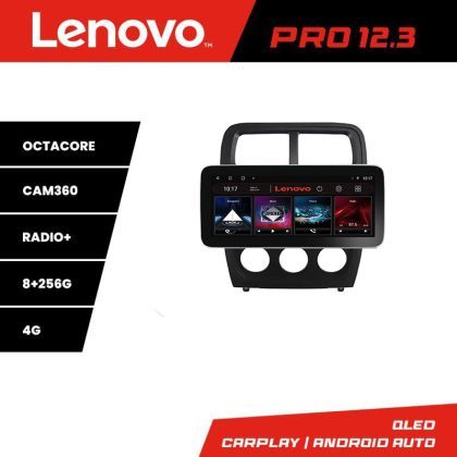 Navigatie Dodge Caliber 2010-2012 K-caliber Lenovo PRO 8+256 12.3 inch qled android 4G DSP gps internet S