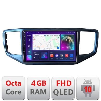 Navigatie dedicata Edonav VW Amarok Android radio gps internet 2+32 carplay android auto KIT-amarok+EDT-E309v3