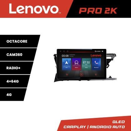 Navigatie Toyota Camry 2017-2021 Lenovo PRO 4+64 2K 13 inch qled android 4G DSP gps internet  Kit-camry-2018
