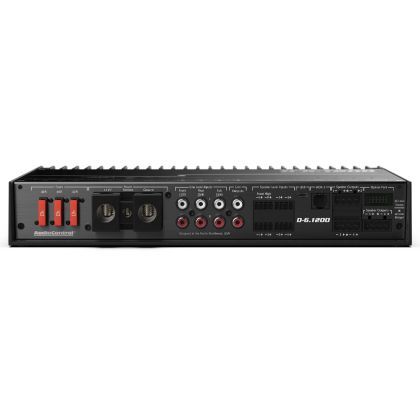 Amplificator Audio Control D-6.1200 cu DSP Matrix, 6 canale de mare putere cu Accubass®, 6 x 200 watts, in 2 sau 4 ohm, clasa D