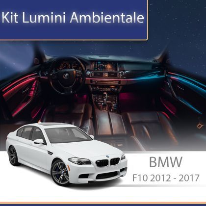 Lumini Ambientale NIGHTVIBE BMW Seria 5 2010-2016 dedicat capace difuzor control telefon sau sistem original