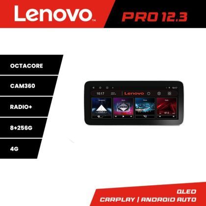 Navigatie VW Passat B5  Lenovo Qled 12.3 inch Octa Core 8+256 360 DSP ADAS carplay android auto radio internet kit-b5-v2+PRO-12.3-8+256