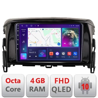 Navigatie Mitsubishi Eclipse Cross 2017- Android radio gps internet 4+64 carplay android auto Kit-cross-eu+EDT-E309v3
