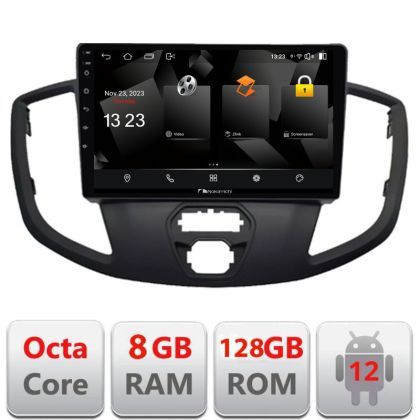 Navigatie Ford Transit V363 2015-2021 Android radio gps internet 8+128 carplay android auto