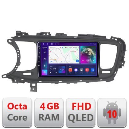 Navigatie Kia Optima 2014-2015 Android radio gps internet 4+64 carplay android auto Kit-091-v2+EDT-E309v3