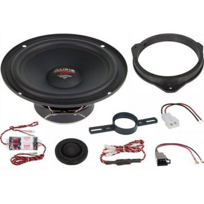 KIT Sistem component dedicat Citroen Jumper, Fiat Ducato, Peugeot Boxer, x-fit  6.5"  165mm 110W pe 2 căi Crossover plug'n'play  A v1