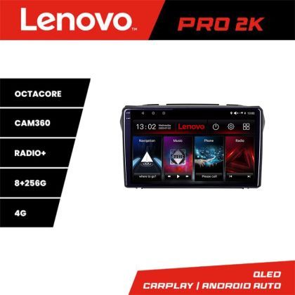 Navigatie Suzuki Alto 2009-2016 Android radio gps internet 8 core QLED 2K 8+256 360 Lenovo