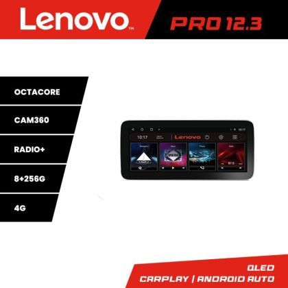 Navigatie Iveco Daily 2019- Lenovo PRO 8+256 12.3 inch qled android 4G DSP gps internet  8Core