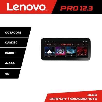 Navigatie Toyota Avensis 2003-2008 K-avensis03 Lenovo PRO 4+64 12.3 inch qled android 4G DSP gps internet 32