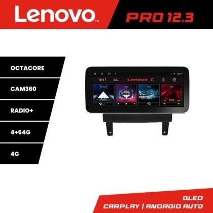 Navigatie Opel Meriva 2010-2017 Lenovo PRO 4+64 12.3 inch qled android 4G DSP gps internet  KIT-meriva