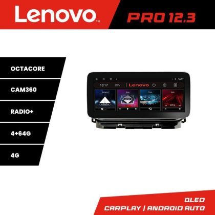 Navigatie Skoda Octavia 4 2020-2024 Lenovo PRO 4+64 12.3 inch qled android 4G DSP gps internet  KIT-octavia4