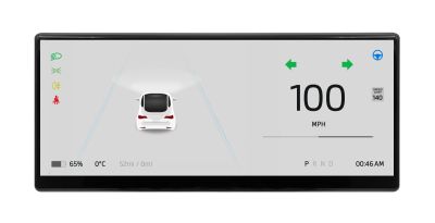 Ceasuri electronice digitale FULL HD Tesla Model 3/Y 2015-2023