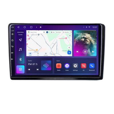 Navigatie Nissan Navara 2006-2014 B-NAVARA Android Ecran QLED octa core 4+64 carplay android auto KIT-NAVARA+EDT-E309V3