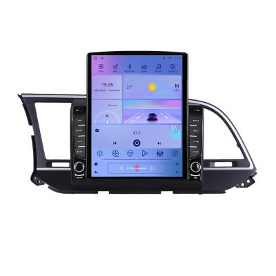 Navigatie Hyundai Elantra 2015-2018 G-581 ecran tip TESLA 9.7" cu Android Radio Bluetooth Internet GPS WIFI 4+32GB DSP