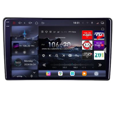 Navigatie Renault Traffic Opel Vivaro Nissan Primastar Qled 2K Octa Core 12+256GB LTE 4G DSP Wifi 5Ghz android auto carplay radio gps internet kit-traffic2+EDT-E809-2K