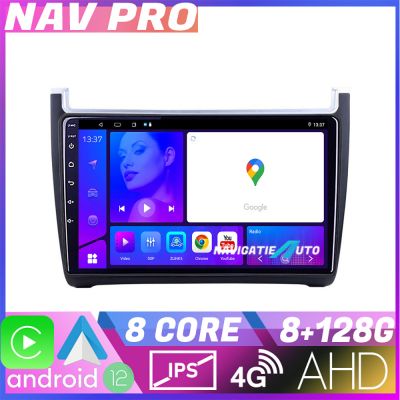 Navigatie VW Polo 2014 KIT 655 EDOTEC-LITE Android Ecran 720P Octa Core 8 128 Carplay