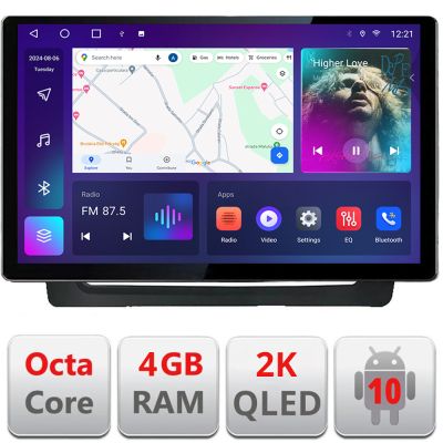 Navigatie dedicata Mitsubishi ASX 2020 N-asx2020 Edonav ecran 13" 2K 4+32 Android Waze USB Navigatie 4G 360 Toslink Youtube Ra