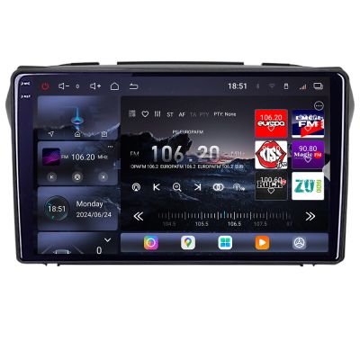 Navigatie Suzuki Alto 2009-2016 Android radio gps internet 8 core QLED 2K 12+256GB 360 Edotec