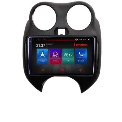 Navigatie Nissan Micra 2010-2014 Android radio gps internet 8 core QLED Qualcomm 4+64 360 Lenovo