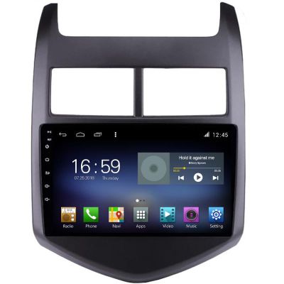 Navigatie Chevrolet Aveo 2010-2013 F-aveo10 Octa Core cu Android Radio Bluetooth Internet GPS WIFI DSP 8+128GB 4G