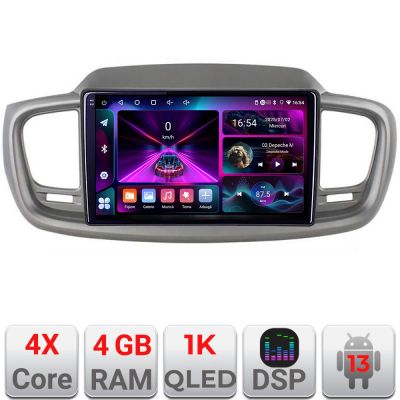 Navigatie Kia Sorento 2015-2018 A-6528  4+64 InCell Display 1K Android Waze USB Navigatie Internet Youtube Radio