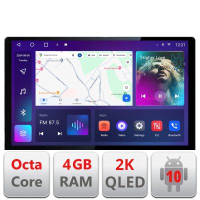 Navigatie dedicata Volvo S60 2002-2008 Edonav ecran 13" 2K 4+32 Android Waze USB Navigatie 4G 360 Toslink Youtube Radio KIT-s6